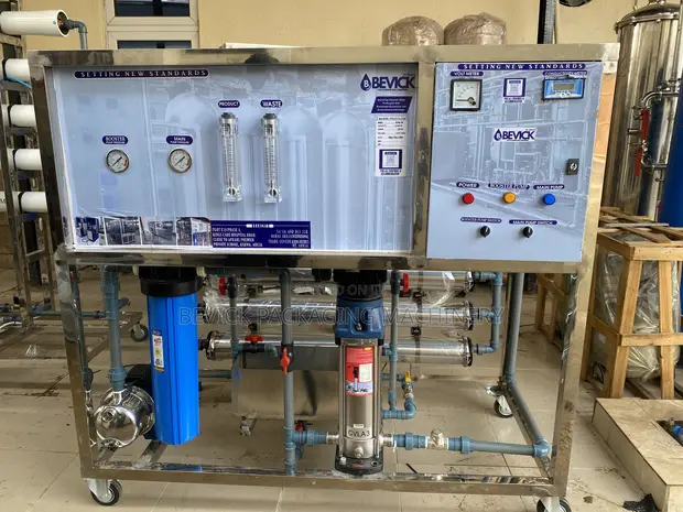 Reverse Osmosis Machine - 1500 LPH Industrial Water Production - 1
