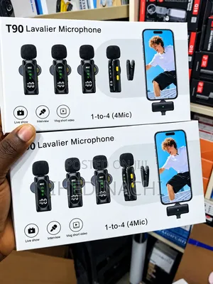 T90 4-in-1 Wireless Microphone with Noise Cancellation