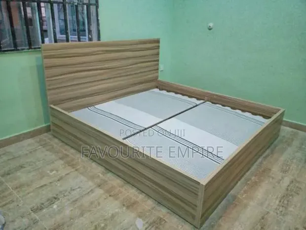 Simple 6x6 Bedframe with Side Drawer - 1