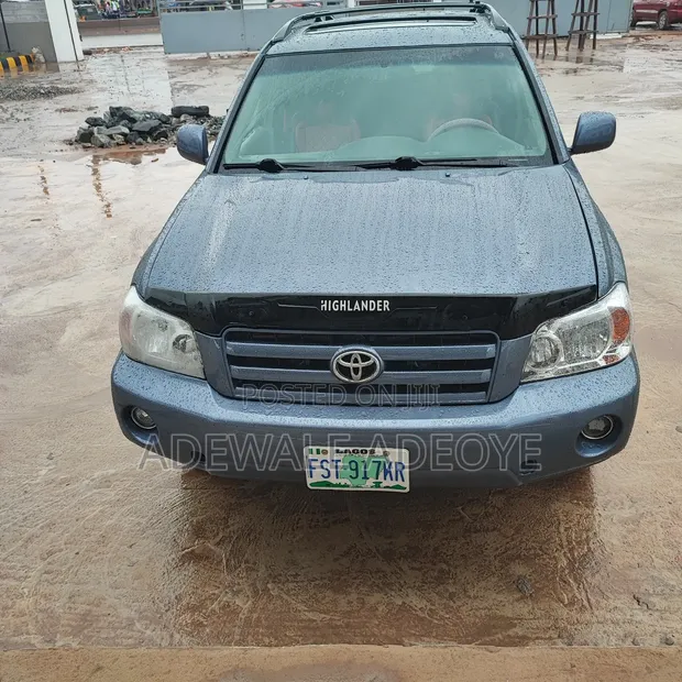 Toyota Highlander 2006 Blue - 1