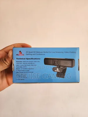 Nexigo N650 QHD Webcam with 3x Zoom & Stereo Mic