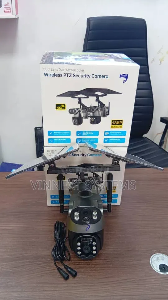 Ubox Double Solar Panel Camera - 1