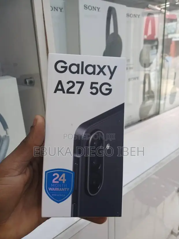 New Samsung Galaxy A27 128GB Black - 1