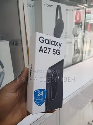New Samsung Galaxy A27 128GB Black