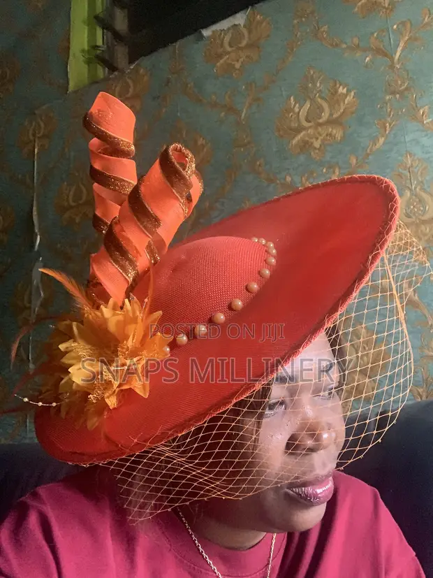 Unique Freeform Fascinator - Green - 1
