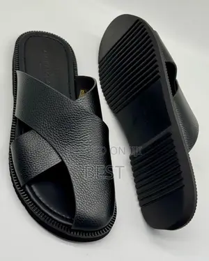 Giampieronicola Italian Classic Leather Slippers