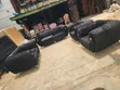 High Quality Sitting Room Sofa Set - Black - 1