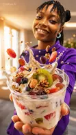 Fruits Café Naija Mixed Fruits Parfait Yogurt - 4