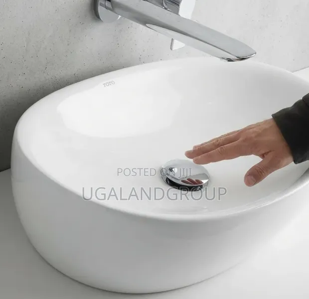 Alpha Oval Ceramic Wash Hand Basin - Brand New - 1
