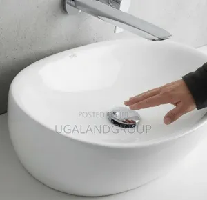 Alpha Oval Ceramic Wash Hand Basin - Brand New