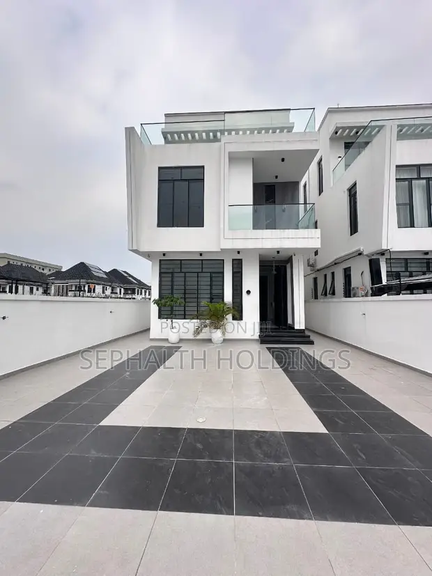 5-Bedroom Fully Detached Duplex da Pool, Lekki Phase 1 - 1