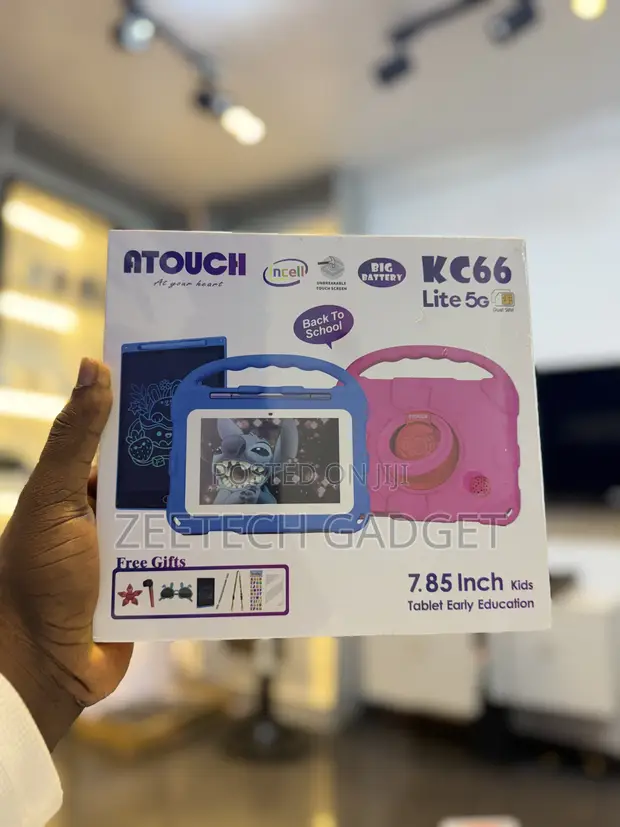 New Atouch KC66 Lite 5G 256GB Green Kids Tablet - 1