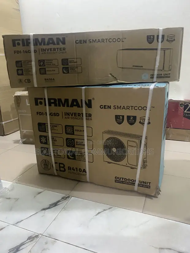 Firman 1.5HP Inverter Split AC - Sabon Abu - 1