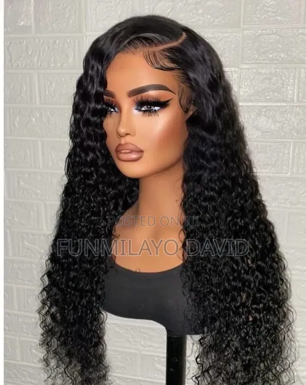Nathy B 18-Inch Curly Human Hair Extensions - 1