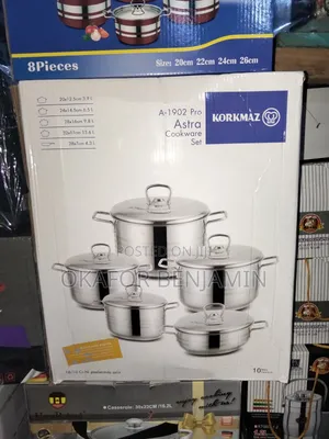 High Quality 5-Piece Stainless Steel Pot Set
