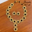 Beautiful Wirework Necklace and Earrings Set - 2