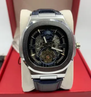 Patek Philippe Mechanical Skeleton Dial Watch