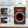Portable Desktop Spray Fan mai Humidifier (Baki) - 3