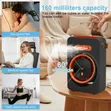Portable Desktop Spray Fan mai Humidifier (Baki) - 4