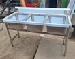3 Bowl Industrial Sink - 2