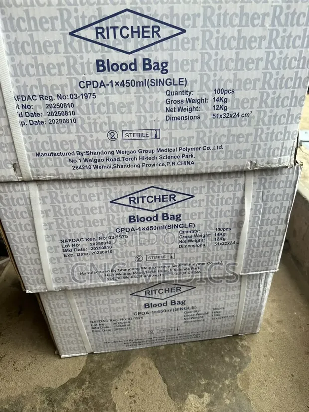 Ritcher Blood Bag (Single, 450ml) - 1