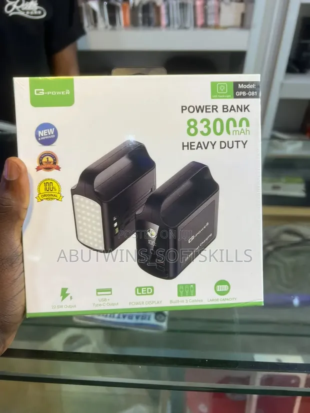 Brand New G-Power 83,000mAh Heavy Duty Power Bank - 1