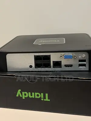 Original Tiandy 4-Channel PoE NVR - Smart CCTV Recorder