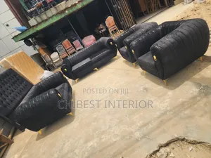7-Seater Living Room Chair Set - Brand New