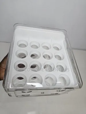 Double-Layer Acrylic Egg Storage Box / Rack