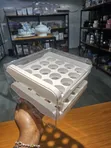 Double-Layer Acrylic Egg Storage Box / Rack - 2
