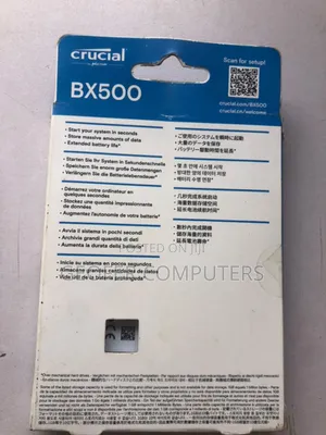 Crucial BX500 4TB SSD SATA III 2.5" Brand New