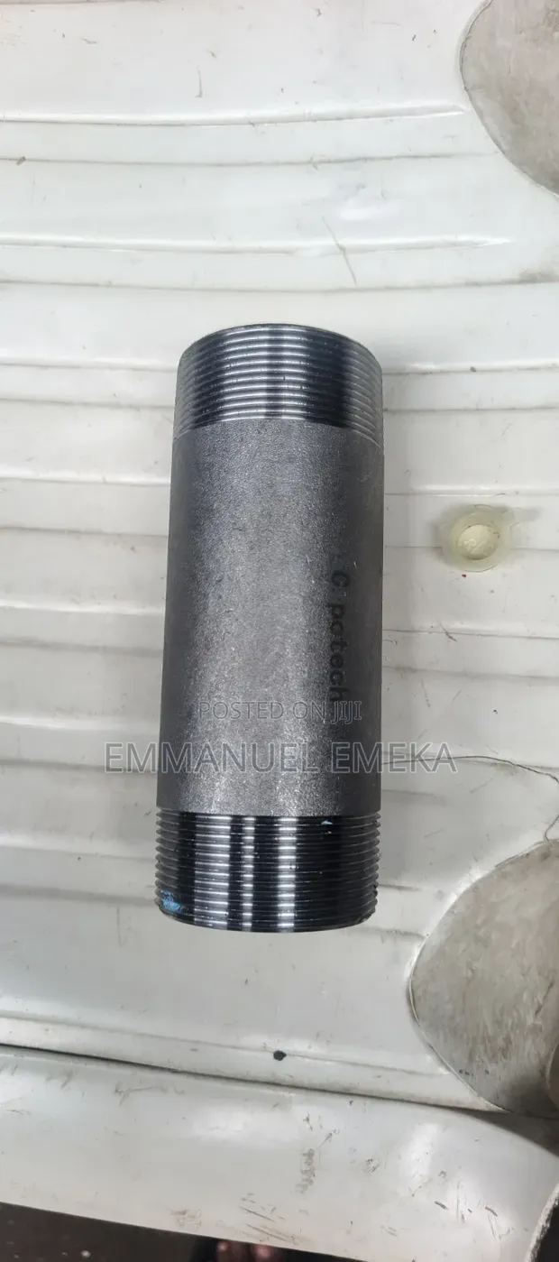 2" Barrel Nipple Sch160 Black Steel - 1