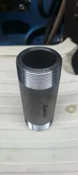 2" Barrel Nipple Sch160 Black Steel - 3