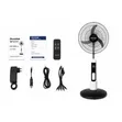 Duravolt 18-Inch Rechargeable Fan with Remote - 2