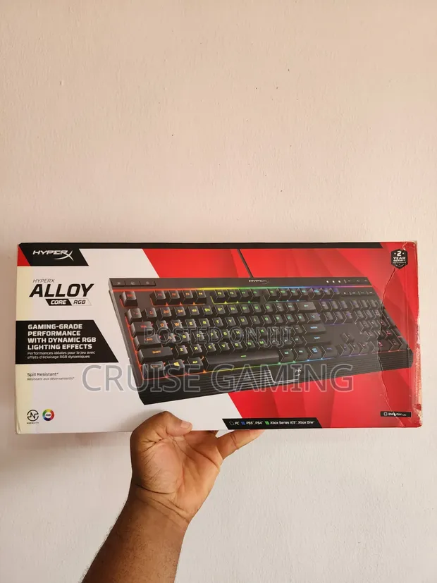 HyperX Alloy Core RGB Wired Gaming Keyboard - 1