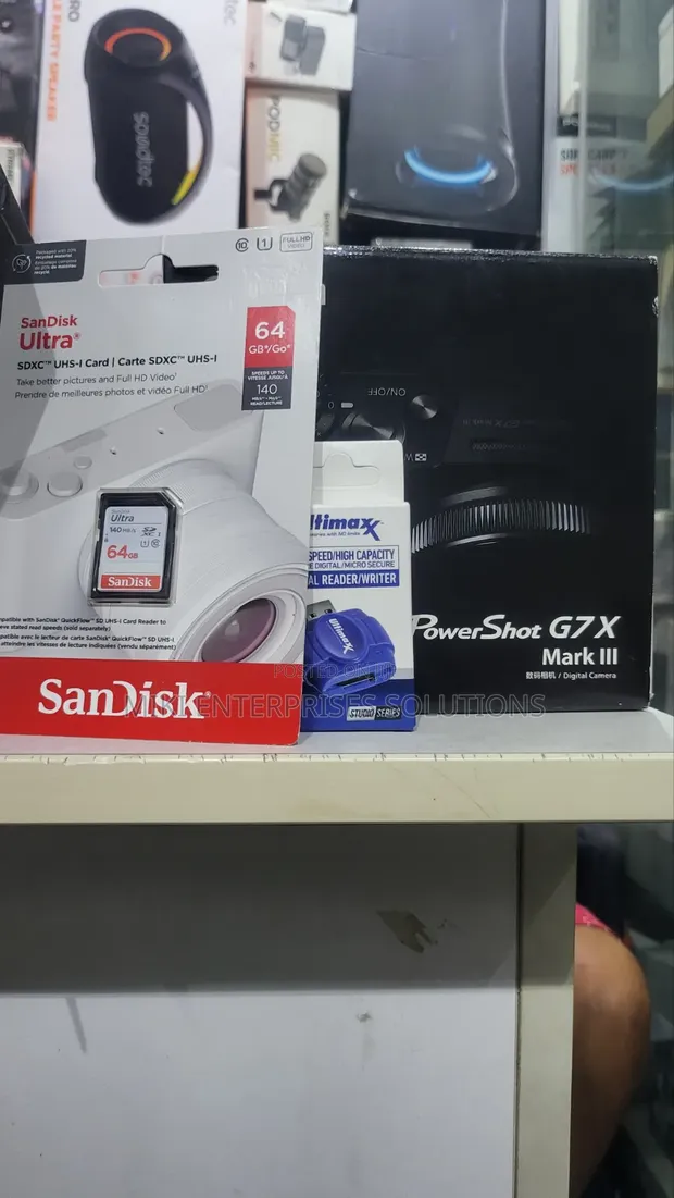 Canon G7x Mark III Camera with Accessories - 1