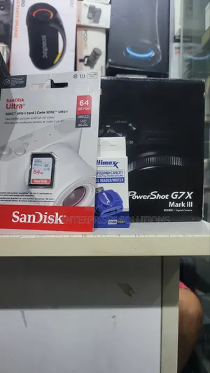 Canon G7x Mark III Camera with Accessories