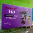 Double Lens PTZ Solar Camera - 1