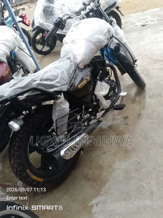 Brand New 2026 Motorcycle - Black - 1