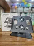 Adjustable Laptop Stand with Built-in Fans - 1