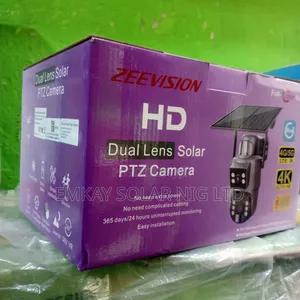 Dual Lens Solar Camera mai 4G/5G LTE