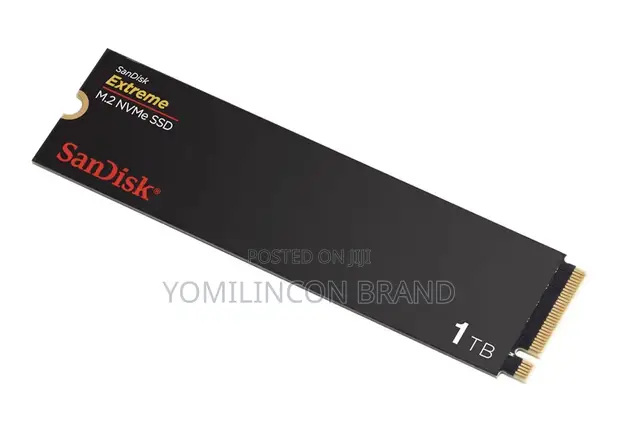 Sandisk 1TB Extreme M.2 NVMe SSD - PCIe Gen 4.0 - 1