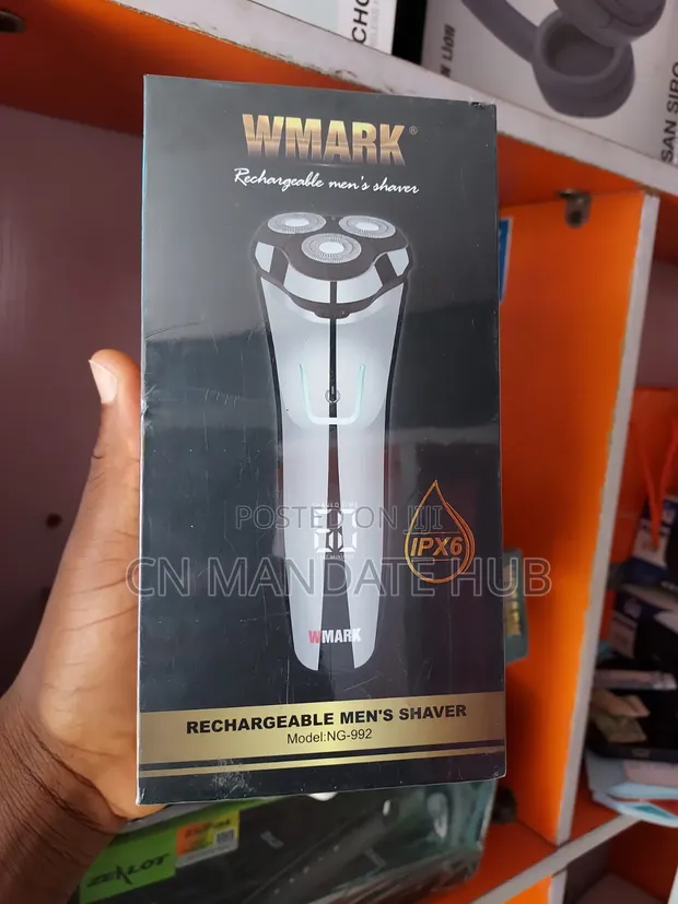 Rechargeable Men's Shaver with Pop-Up Trimmer - 1