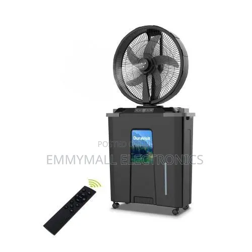 16-Inch Duravolt Rechargeable Mist Fan with Remote - 1