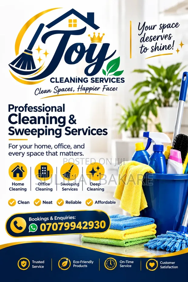 Sabis na Tsabta na Kwararru - Joy Cleaning - 1