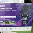 Solar Powered 360° Smart Alarm Security Camera (V380Pro) - 1
