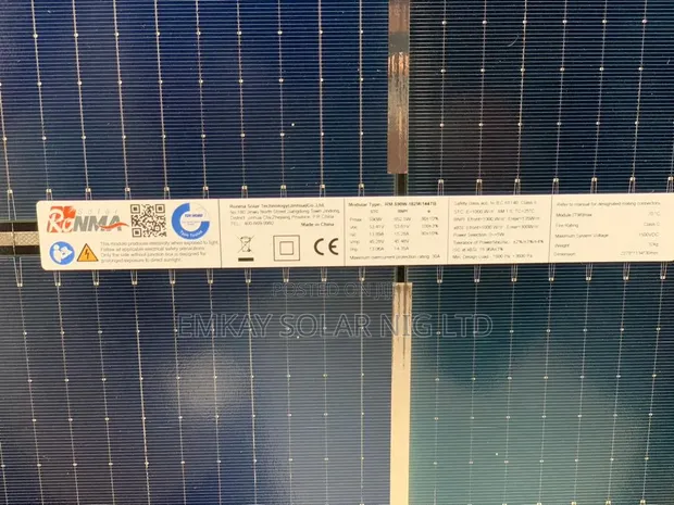 Ronma 600W Bifacial Solar Panel - 1