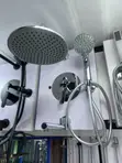 Conduit 5-Way Shower Mixer da Round Shower Head - 1