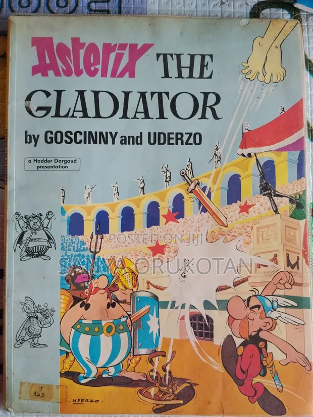 Littattafan Asterix the Gladiators - 1