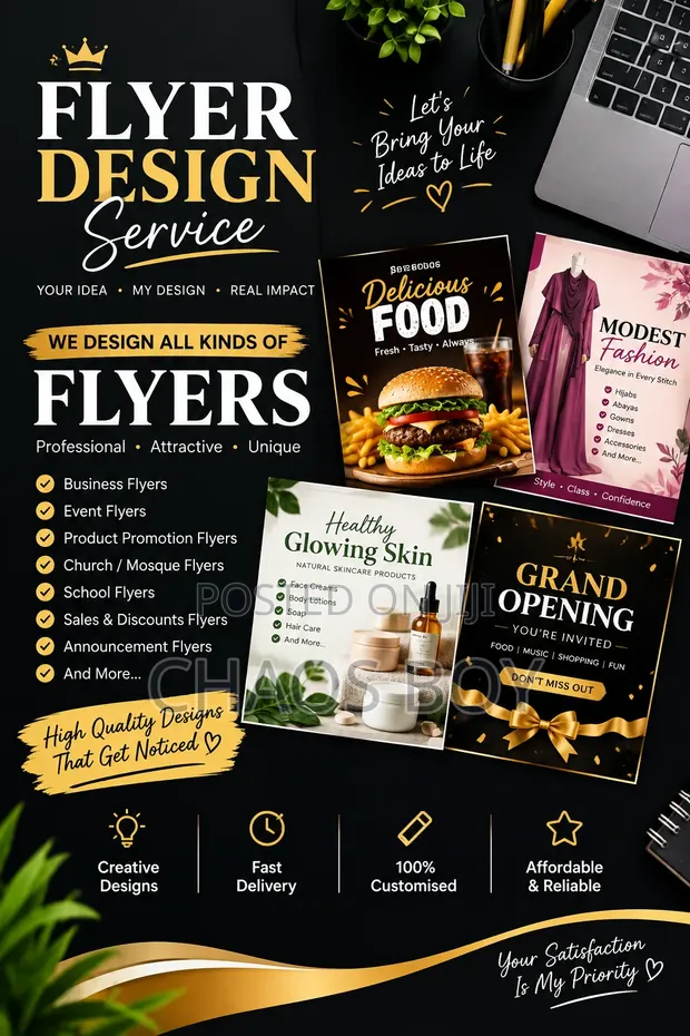 Professional Flyer Design Services - 1